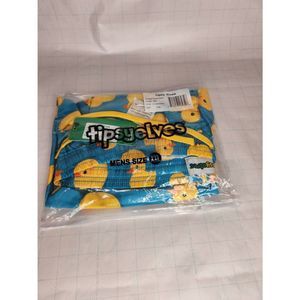 Tipsey Elves Rubber Duck Swim Trunks XXL